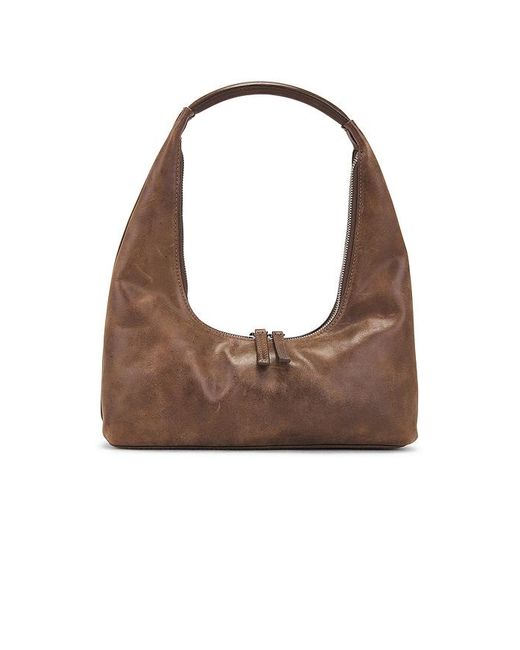 MARGE SHERWOOD Brown Hobo Shoulder Bag
