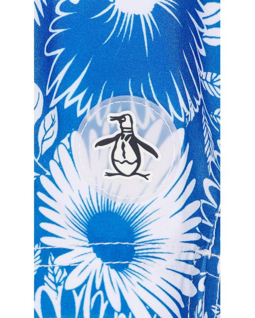 メンズ Original Penguin スイムショートパンツ Blue