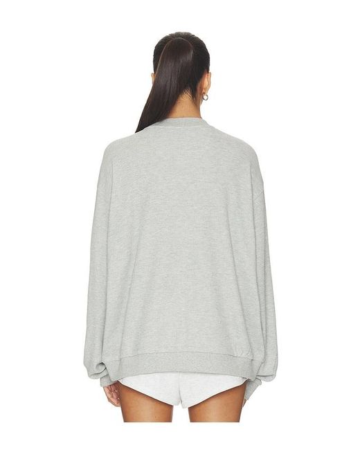 Boys Lie White Athletic Dept V3 Kara Crewneck Sweatshirt