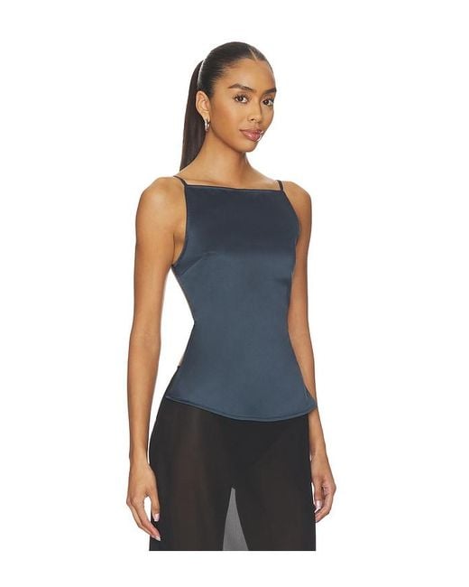Lioness Blue Camille Backless Top