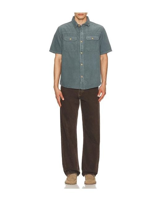 Iron & Resin Blue Herman Shirt for men