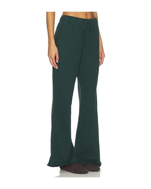 Bobi Green Wide Leg Pant