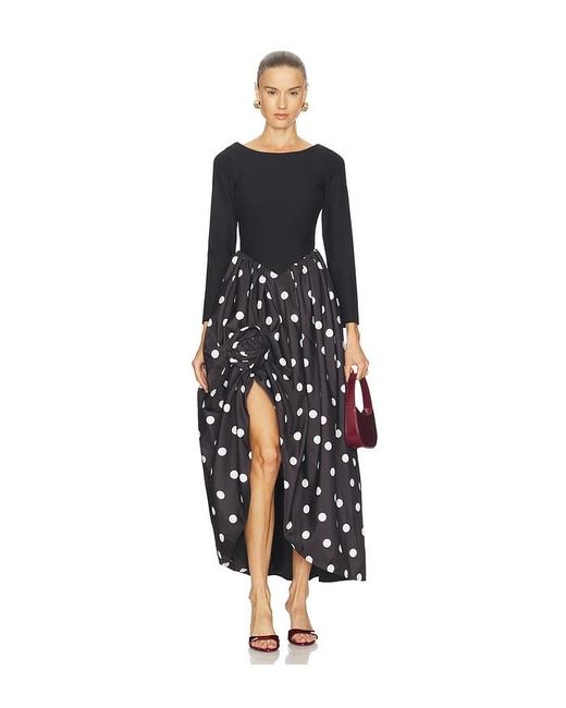 Sleeper Black Aurora Maxi Dress