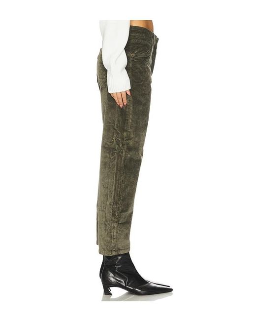 Free People Green X We The Free Deep Trance Cord Pant