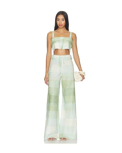 Alexis Green Oxford Top