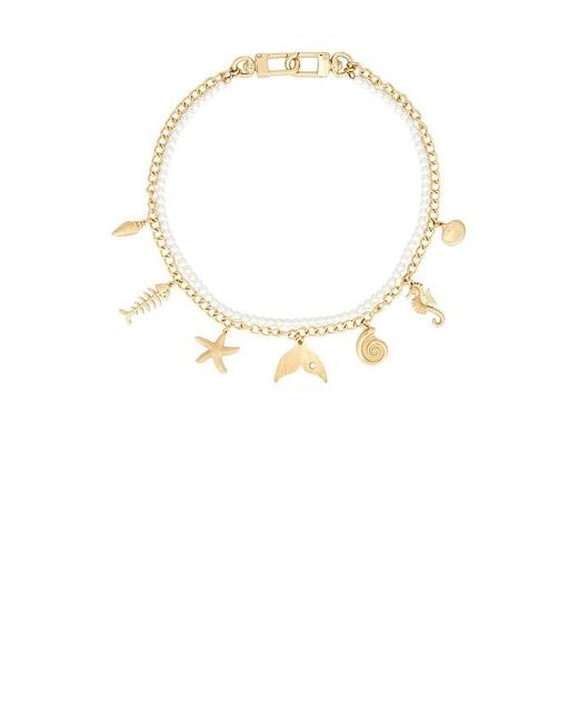 Lovers + Friends Black Nellie Necklace