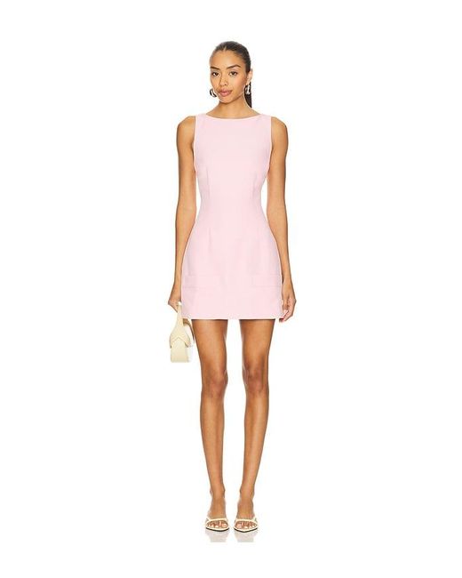 MORE TO COME Pink Akari Mini Dress