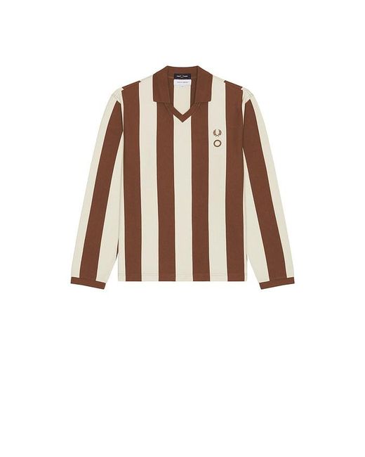 Fred Perry Blue X Craig Heavy Weight Long Sleeve Polo Shirt for men