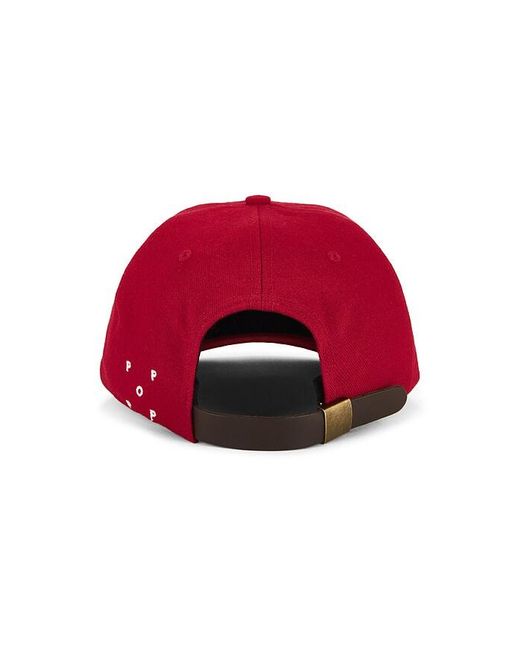 Sombrero De Seis Paneles O En Color Rojo Talla Pop Trading Co. de hombre de color Red