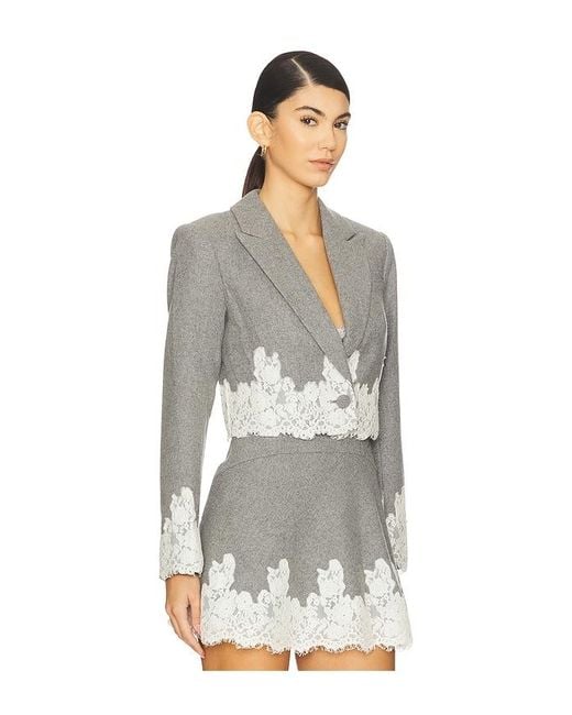 LoveShackFancy White Icarus Jacket