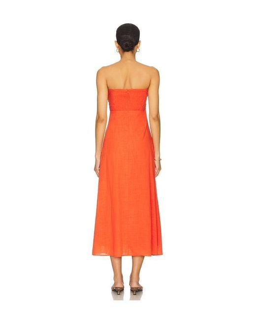 SNDY'S Orange X Revolve Lilly Dress