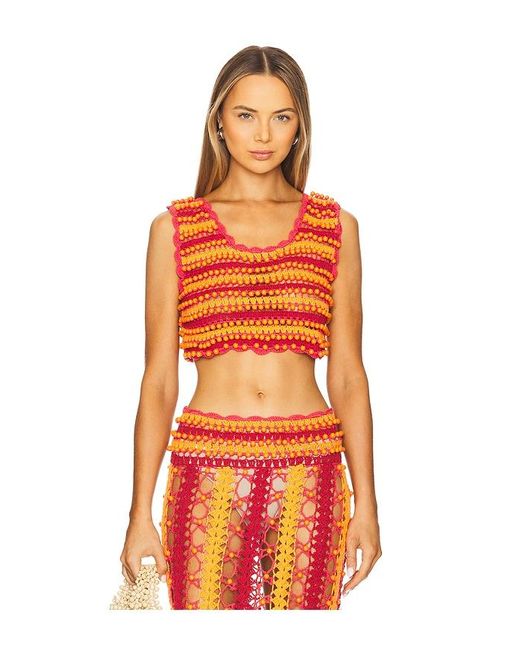 Celiab トップ Orange