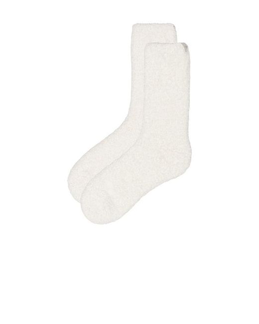 Barefoot Dreams White X Revolve Cozychic Cable Travel Set