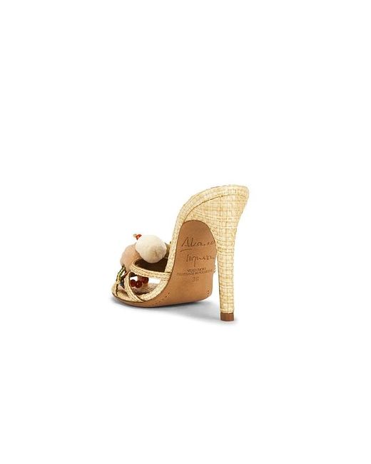 Alameda Turquesa Metallic Isla Mule