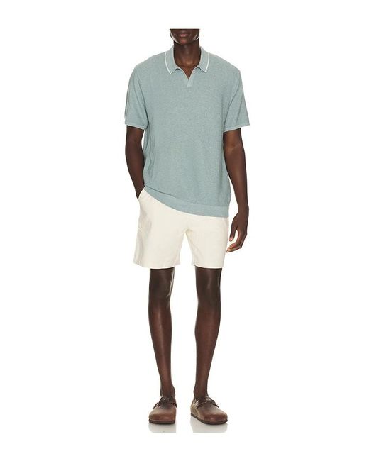 Marine Layer Natural Saturday Hemp Chino 7 Short for men