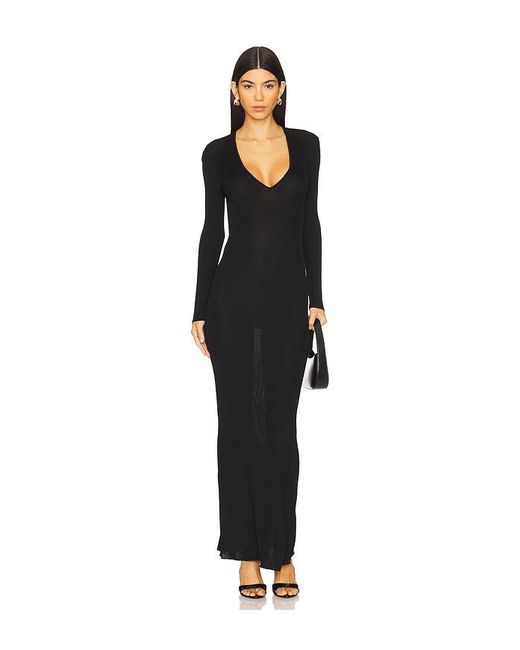 Nili Lotan Black Jean Sweater Dress