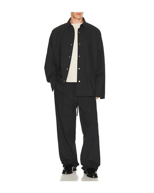 Fear Of God Black Overshirt for men
