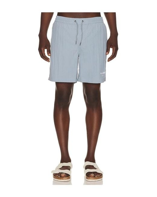 AllSaints Blue Underground Swimshort for men