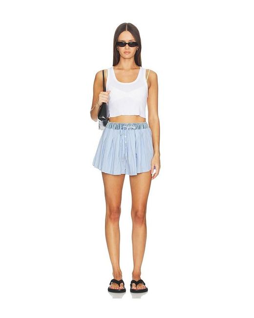 SER.O.YA Blue Nash Shorts