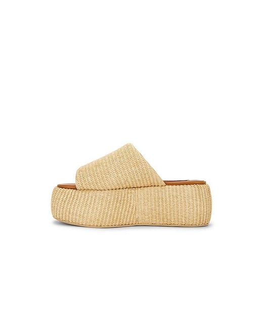 Simon Miller White Raffia Cloudy Platform