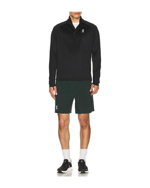 On Shoes Green Train Shorts for men