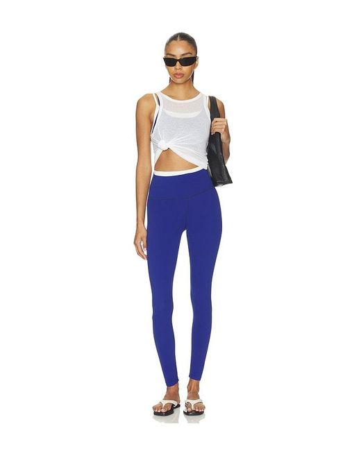 Splits59 Blue Dual High Waist Airweight 7/8 Legging