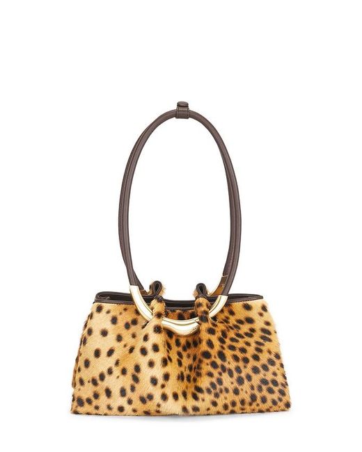 Cult Gaia Metallic Asa Shoulder Bag