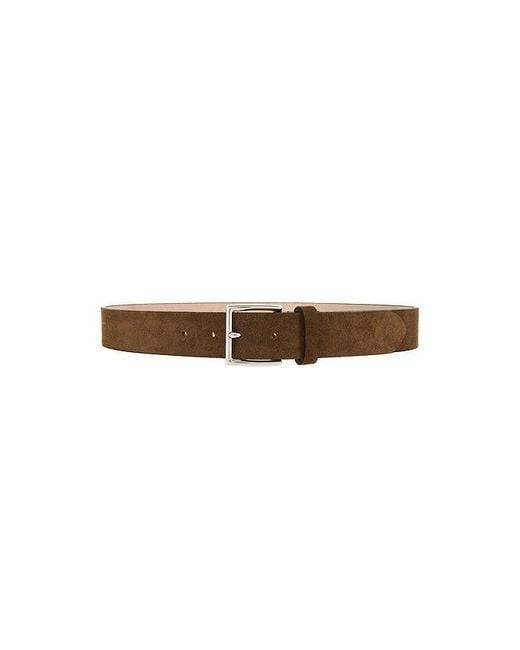 Vince Multicolor 35Mm Flat Suede Belt for men