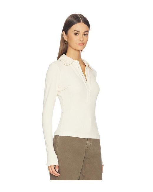 Citizens of Humanity Natural Brea 60's Polo Shirt