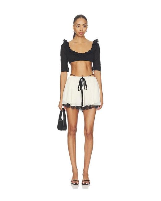 Aniye Records Black Ruth Heart Skirt