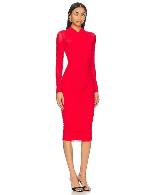 Bardot Red Aliyah Dress