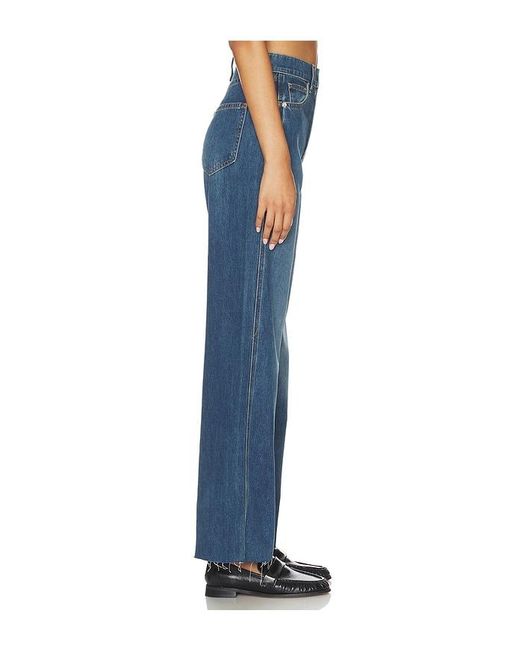 Veronica Beard Blue Taylor Cropped Wide Leg