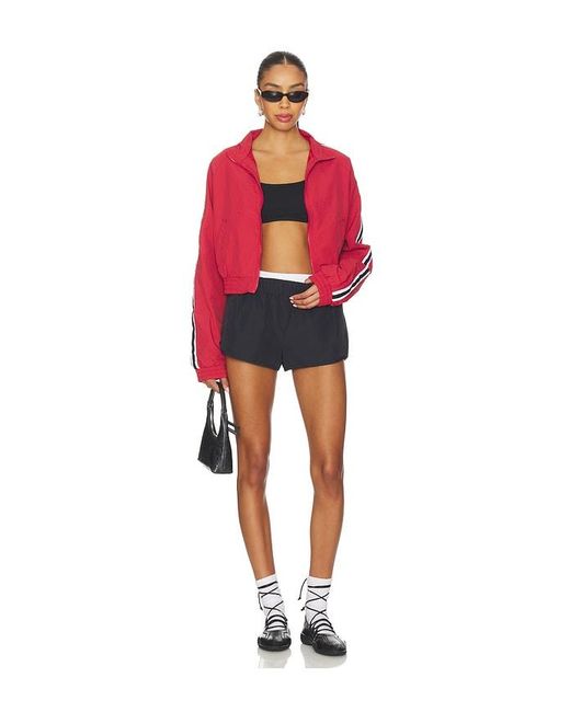 superdown Red Cait Windbreaker Jacket