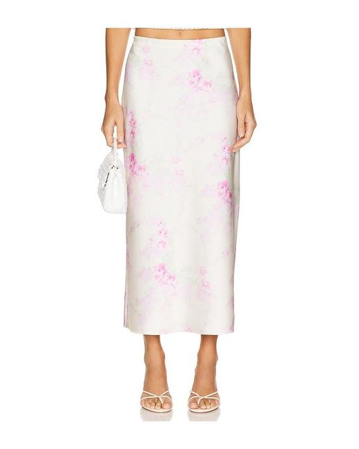 LoveShackFancy White Castle Skirt