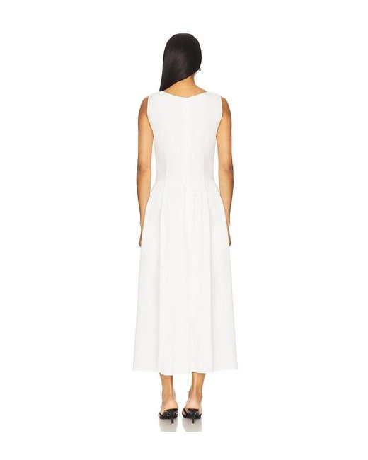 RUE SOPHIE White Luiza Dress