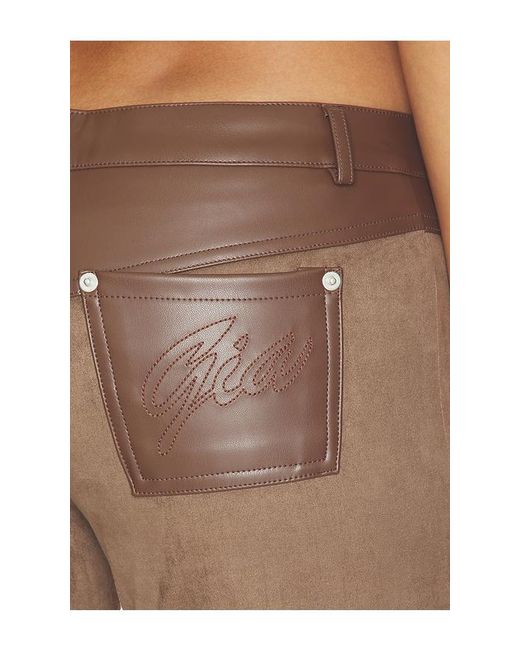 I.AM.GIA Natural Viviane Suede Pant