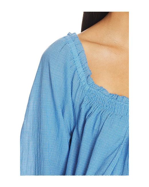 HATCH Blue The Lottie Secret Nursing Dress