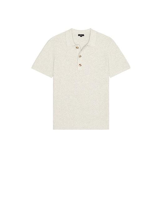 Rails White Nathan Polo for men