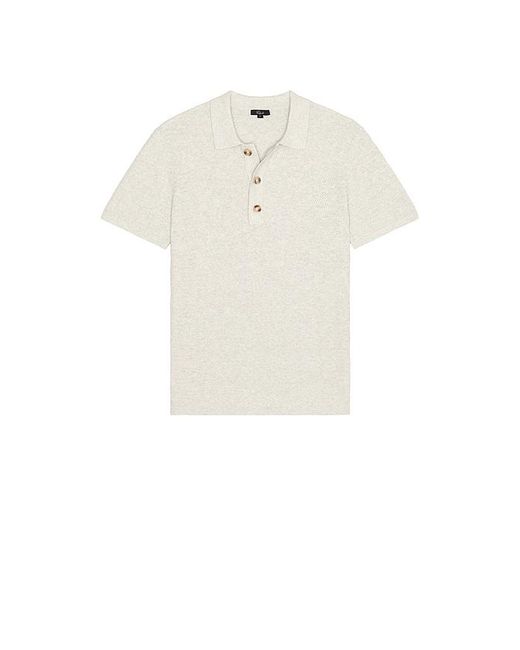 Rails White Nathan Polo for men
