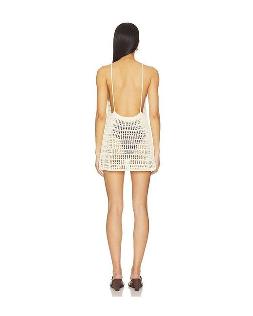 Haight White Pipa Knit Dress