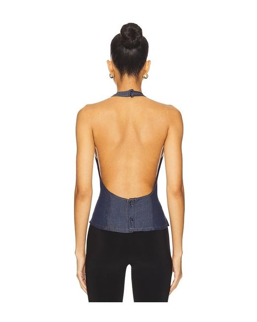 EB DENIM Blue Iris Tank