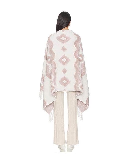 Barefoot Dreams White Cozychic Mosaic Wrap