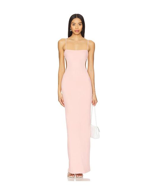 Maxivestido Fiona En Color Rosado Talla En OW Collection de color White
