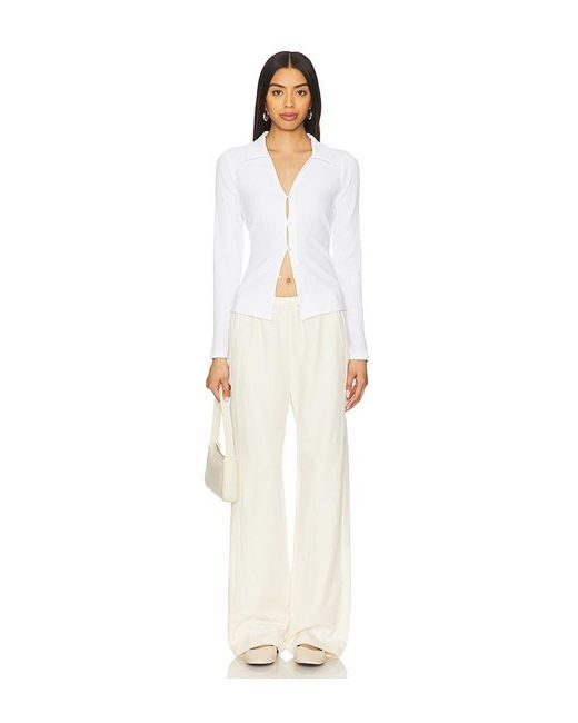Sanctuary White Daydreamer Knit Shirt