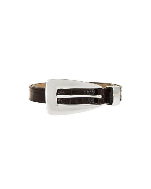 B-Low The Belt Black Briar Croco Belt