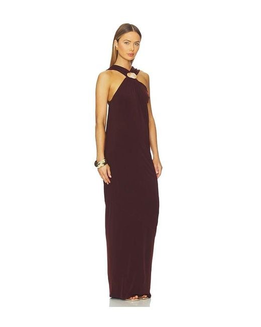 Lovers + Friends Purple Sora Gown