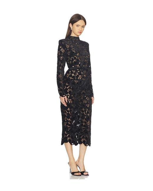 Nadine Merabi Black Diane Dress