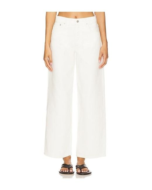 Anine Bing White Manon Jeans