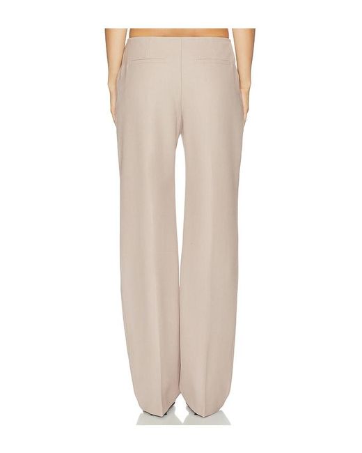 HAELO White Straight Leg Trouser