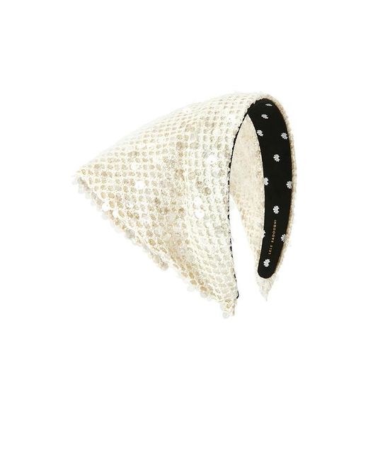 Lele Sadoughi White Headband